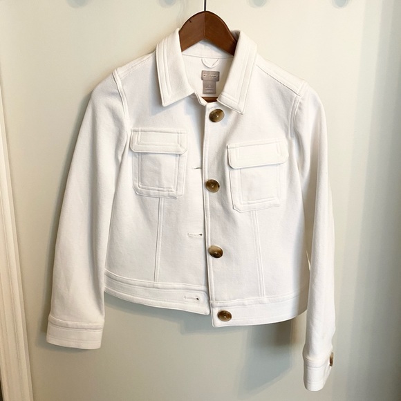 NWOT Chico’s White Blazer Jacket - Picture 8 of 12